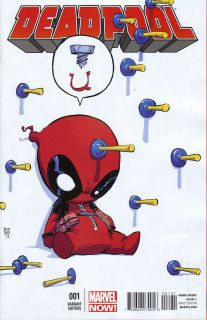 Deadpool (2012) #1 Skottie Young Marvel Babies Variant