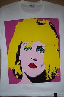 Debbie Harry Blondie T Shirt Size Medium Warhol Rock Punk Ramones Lady 