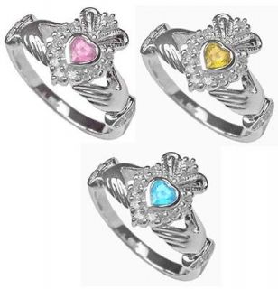 birthstone rings in Jewelry & Watches
