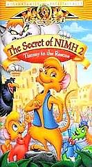 The Secret of NIMH 2 Timmy to the Rescue VHS, 1998, Spanish Dubbed 