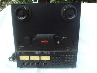 Fostex E 2 10.5 X 1/4 Mastering Reel to Reel w/ Cue Tested 