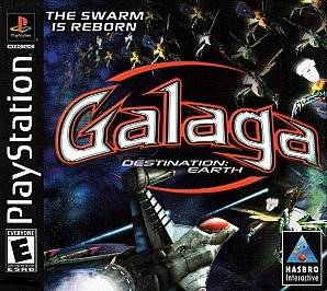 Galaga Destination Earth Sony PlayStation 1, 2000