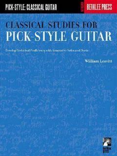 Classical Studies for Pick Style Guitar   Develop Technical 