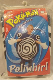   Pokemon Poliwhirl Child Costume Ages 4 6 Disguise 2001 Polywhirl Cute