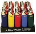 12 Brand New Big Bic Lighters(This is NOT Mini Bic)12ct