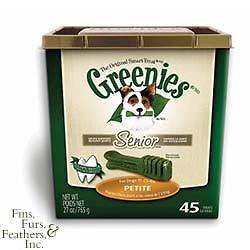 Greenies Senior Petite Dog Chew Treats 27oz Tub   45 C