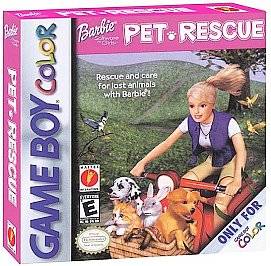 Barbie Pet Rescue Nintendo Game Boy Color, 2001