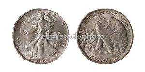 1937, Walking Liberty Half Dollar