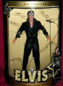 Elvis Presley 1993 Hasbro Doll In Black Outfit 68 Special