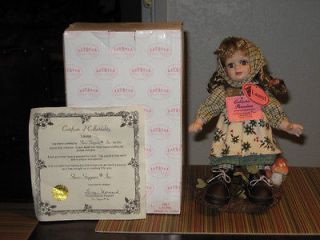 Show Stoppers Laurel Collectible Porcelain Doll, Hand Painted with 