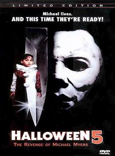 Halloween 5 The Revenge of Michael Myers DVD, 2000, Limited Edition 