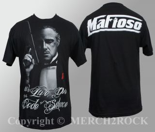 Authentic MAFIOSO CLOTHING The Godfather Silencer T Shirt S M L XL 2XL 