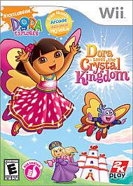 New Dora the Explorer Dora Saves the Crystal Kingdom WII Video Game
