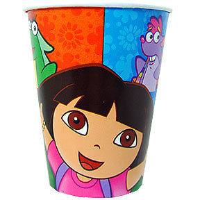 Dora  Explorer Birthday Party on Nick Jr Dora The Explorer Paper Cups Birthday Party Supplies Tableware