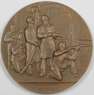 1898 Switzerland Brass Shooting Swiss Medal, Neuchatel R 970