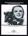   Harry Norman Realtors Wizard Of OZ Judy Garland Toto Dorothy Print Ad