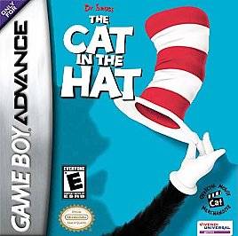 Dr. Seuss The Cat in the Hat Nintendo Game Boy Advance, 2003