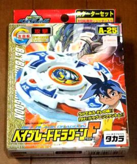 NEW Beyblade TAKARA JAPAN A 25 Dragoon F+Launcher RARE