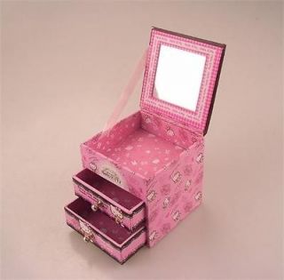 1X HelloKitty Jewelry Box / Hello Kitty Mini Storage Box / Hold Bear 