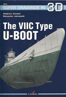 Boat / U Boot VIIC (Kagero Super Drawings 3D #16010)