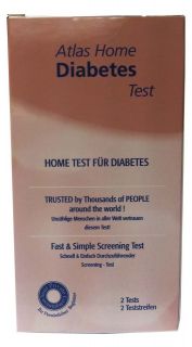 DIABETES/GLUCO​SE/KETONE HOME URINE TEST/TESTING KITS