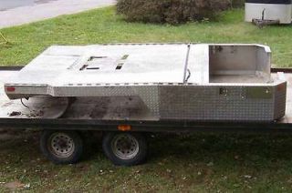 Large, Heavy Duty, diamond aluminum flat bed for dually or ???