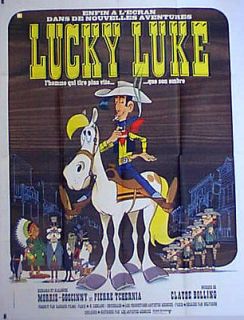 LUCKY LUKE / JACQUES / PHILIPPE LANDROT / 1992 / MOVIE POSTER 