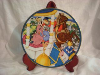   Lovers IVAN AND THE CHESTNUT HORSE Plate Dulac Heinrich Villeroy &Boch