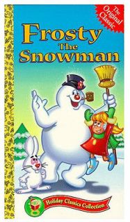   THE SNOWMAN CHRISTMAS HOLIDAY CLASSIC VHS VIDEO TAPE JIMMY DURANTE
