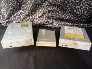   IBM APTIVA 73G4514 FLOPPY, LG CED 8083B CD R/RW, SONY DDU1621 DVD ROM