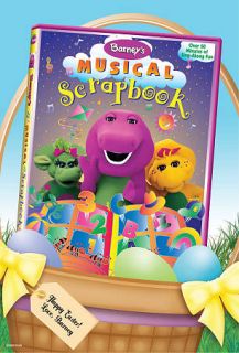 Barney   Barneys Musical Scrapbook DVD, 2010, Easter Packaging