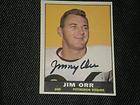 JIMMY ORR 1961 TOPPS SIGNED AUTO CARD #108 STEELERS