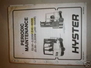 hyster forklift manual in Business & Industrial