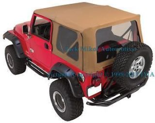 SPICE 97 06 JEEP WRANGLER SOFT TOP TINTED WINDOWS (Fits: Jeep Wrangler 