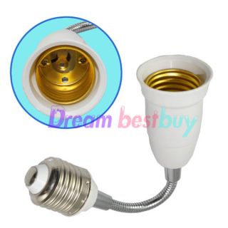 Light Bulb Lamp Adapter E27 Base Extend Twist LED