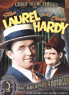 The Early Silent Classics of Stan Laurel and Oiver Hardy Vol 3 DVD 