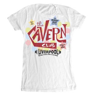 NEW Liverpool Cavern Club Mersey Beat Women Ladies T shirt Beatles 