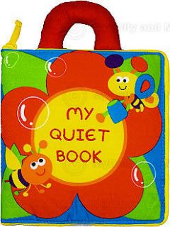 Childrens Toy My Quiet Book Cloth Activity Zip Book New