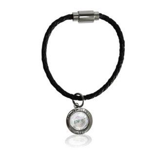 EFX Leather Band Charm Bracelet 7 Inch