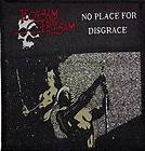 FLOTSAM AND JETSAM No Place For Disgrace Vtg 80`s RARE Woven Sew On 