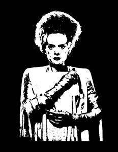 Bride of Frankenstein T Shirt * Horror Movie Shirt
