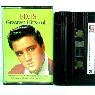 ELVIS PRESLEY GREATEST HITS VOL.1 MUSIC CASSETTE TAPE COLLECTION 