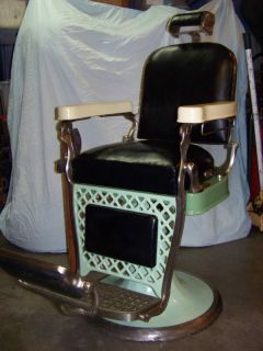 FINAL $ REDUCTION Vintage Emil J. Padar Barber Chair