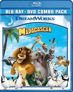 Madagascar Blu ray DVD, 2010, 2 Disc Set, WS