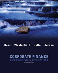 Corporate Finance Core Principles and Applications by Randolph 