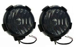 PAIR 12V 75w HID DRIVING LIGHTS EURO BEAM PATTERN 9 INCH LAMPS 