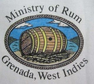 Ministry of Rum T Shirt Size XXL Grenada Rums of West Indies Tee Royal 