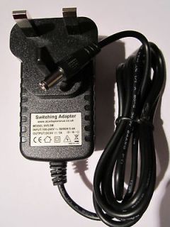   Mains AC DC Adaptor Power Supply Charger for Reebok RB1 Exercise Bike