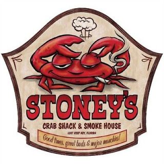 Funny T Shirt Stoneys Crab Shack & Smoke House Good Time Great Buds 