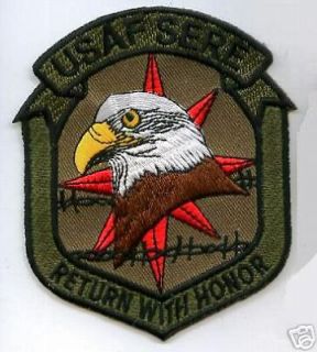 USAF SERE RETURN WITH HONOR TRAINING PROGRAM PATCH